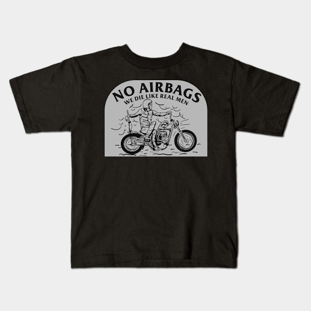 Enjoy riders Kids T-Shirt by Stenau Artwerk